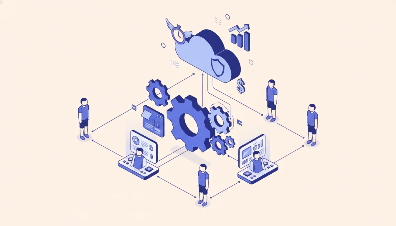 Branded operations map for Benefits of automated workflow for busy operations teams