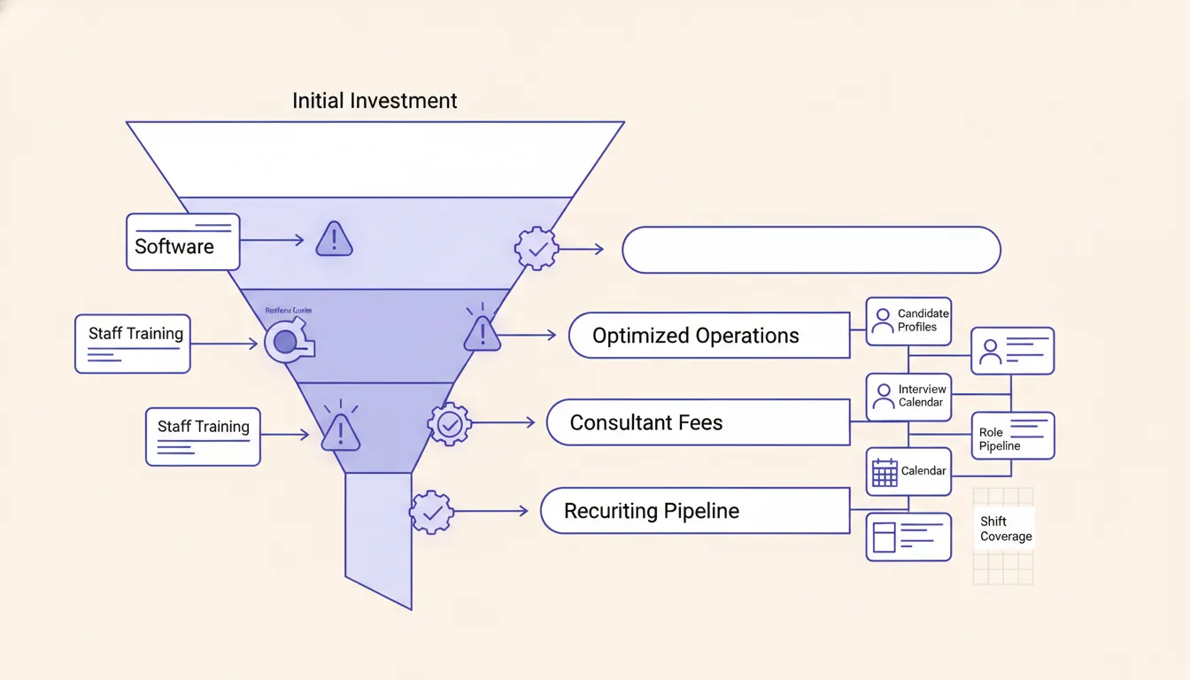 Total cost of quality management system ownership showing true first-year investment versus software sticker price