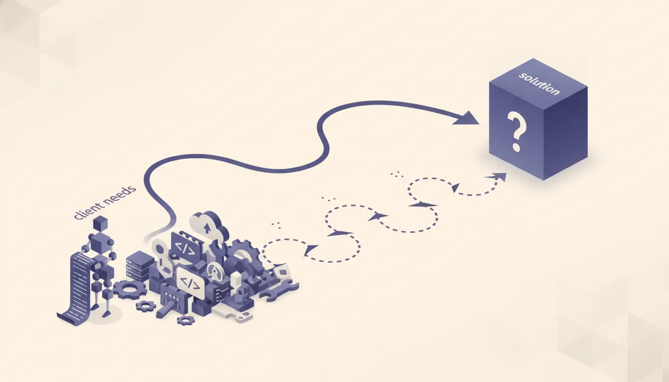 Operator view of Why every scoping call starts with a tool list and why that is the wrong starting point for the You Don't Have a Tool Problem. You Have an Architecture Problem. article